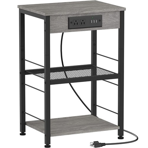 Modern tier side end table - tier,
