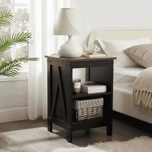 Farmhouse end table rustic - table,